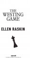 The Westing game Cover Image